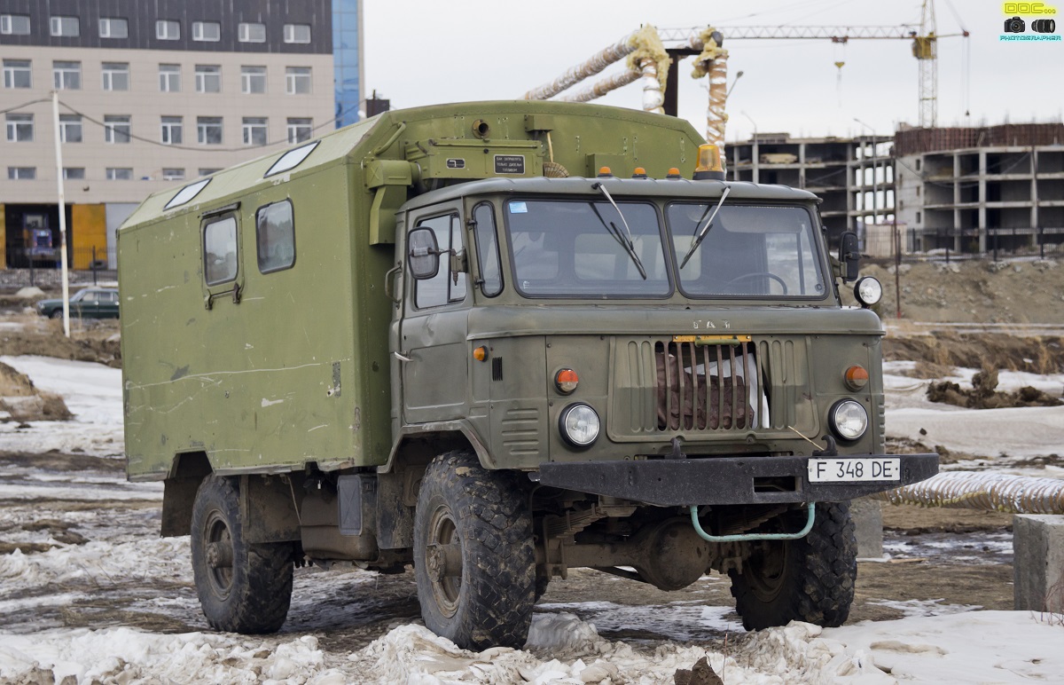 Восточно-Казахстанская область, № F 348 DE — ГАЗ-66-11