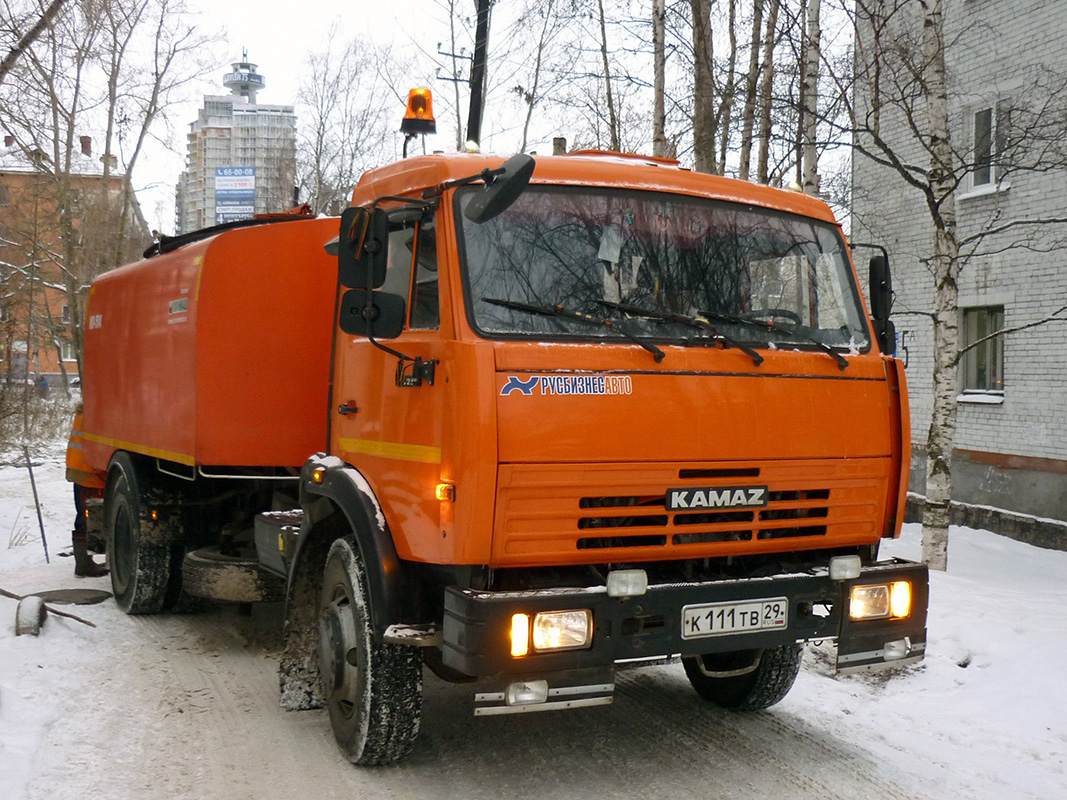 Архангельская область, № К 111 ТВ 29 — КамАЗ-43253-A3