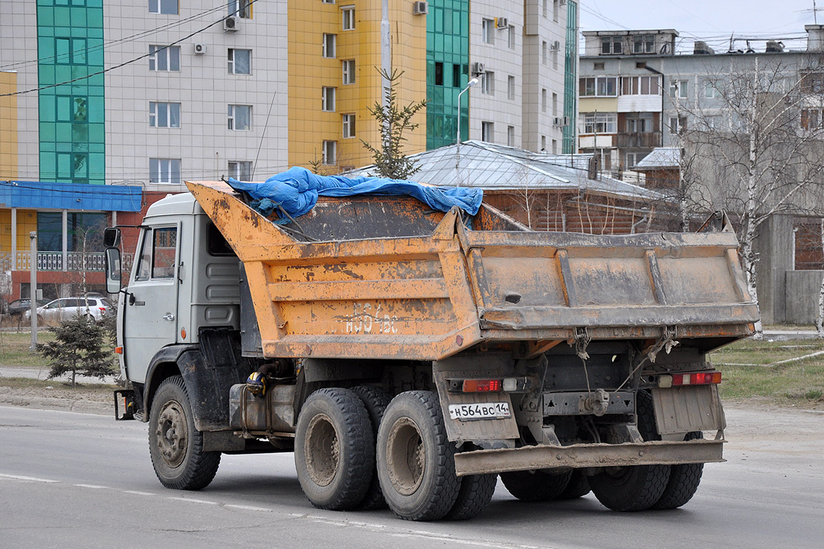 Саха (Якутия), № Н 564 ВС 14 — КамАЗ-55111-02 [55111C]