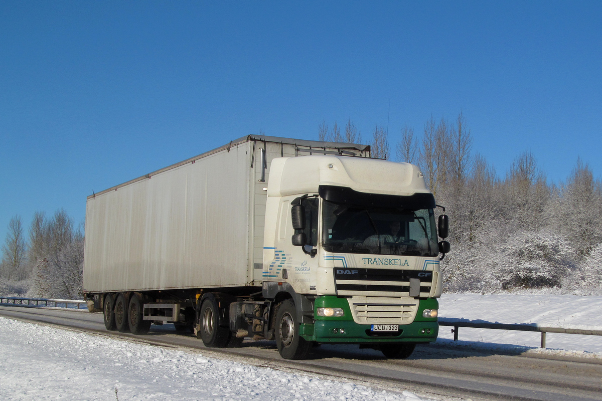 Литва, № JCU 323 — DAF CF85 FT