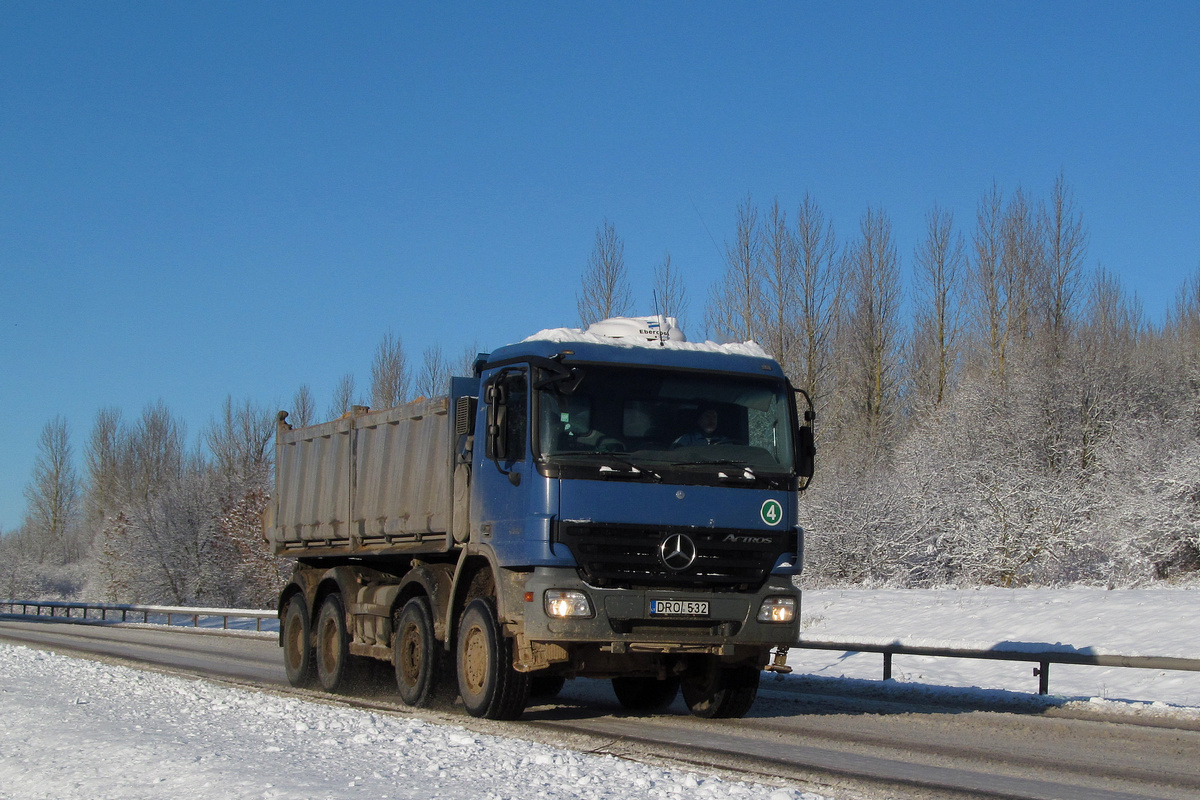 Литва, № DRO 532 — Mercedes-Benz Actros ('2003) 4146