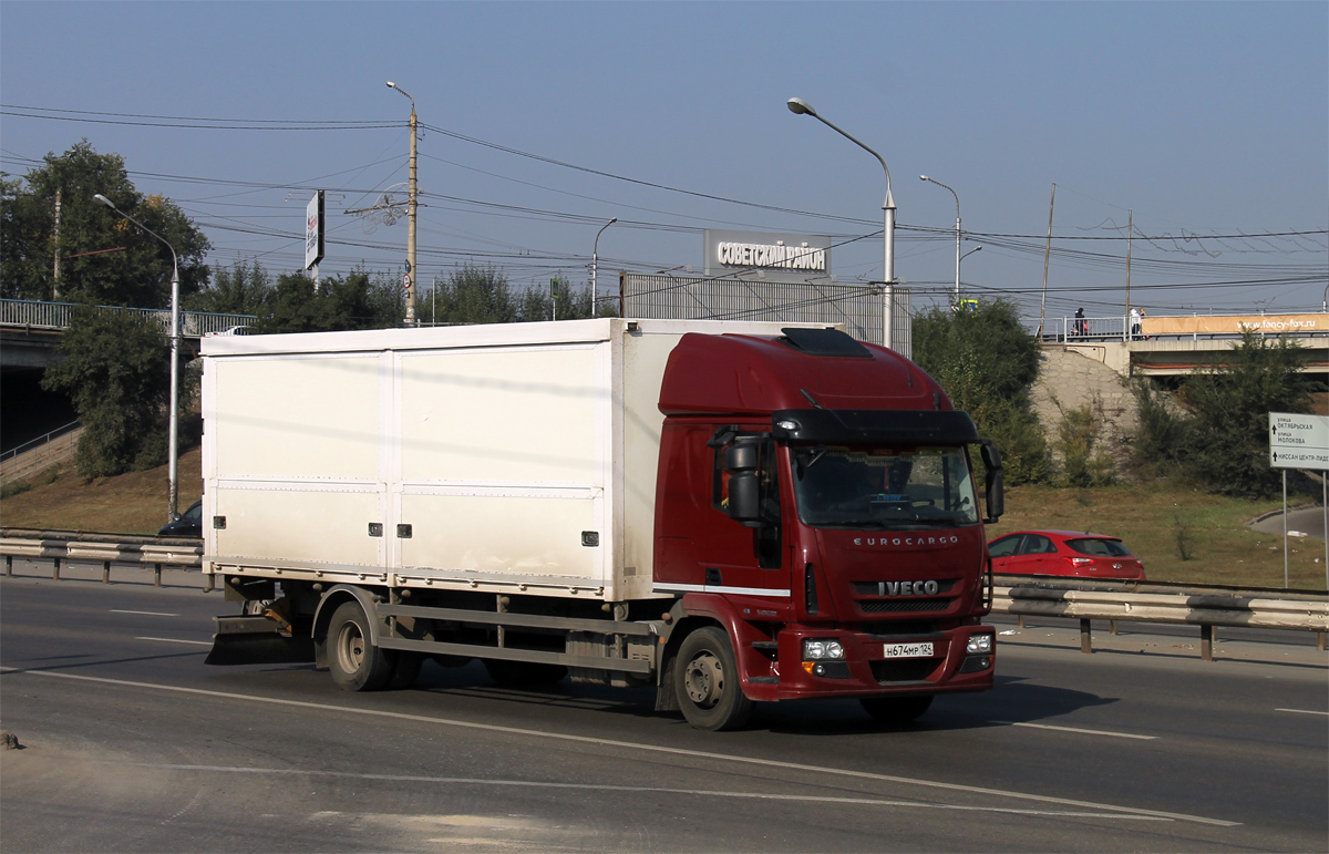 Красноярский край, № Н 674 МР 124 — IVECO EuroCargo ('2008)