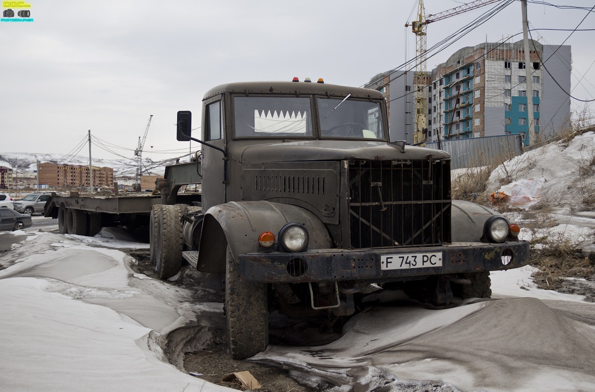 Восточно-Казахстанская область, № F 743 PC — КрАЗ-258Б1