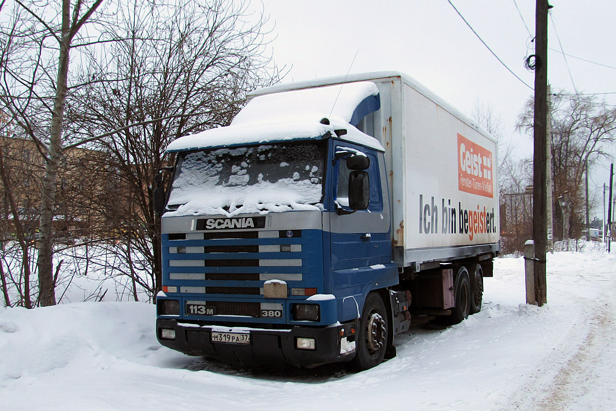 Ивановская область, № М 319 РА 37 — Scania (III) R113M