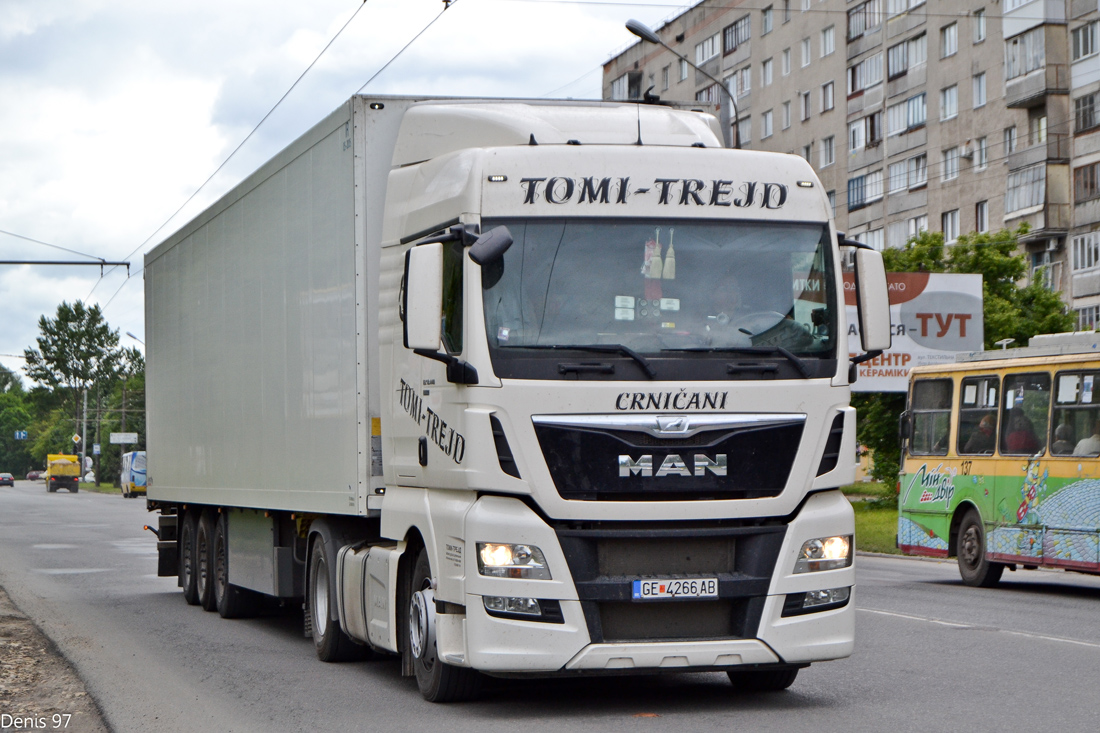 Северная Македония, № GE 4266 AB — MAN TGX ('2012) 18.440