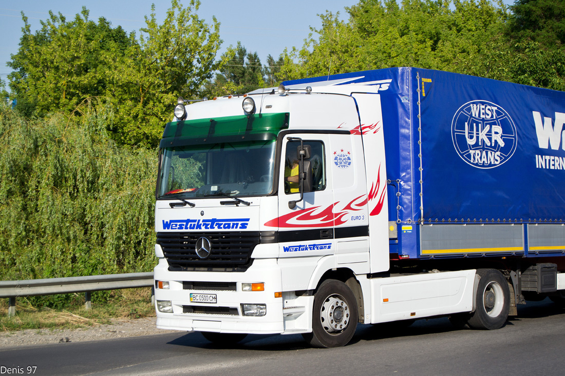 Львовская область, № ВС 0500 СМ — Mercedes-Benz Actros ('1997) 1843