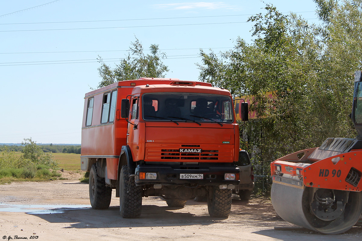 Саха (Якутия), № В 509 КМ 14 — КамАЗ-4326-15 [43260R]