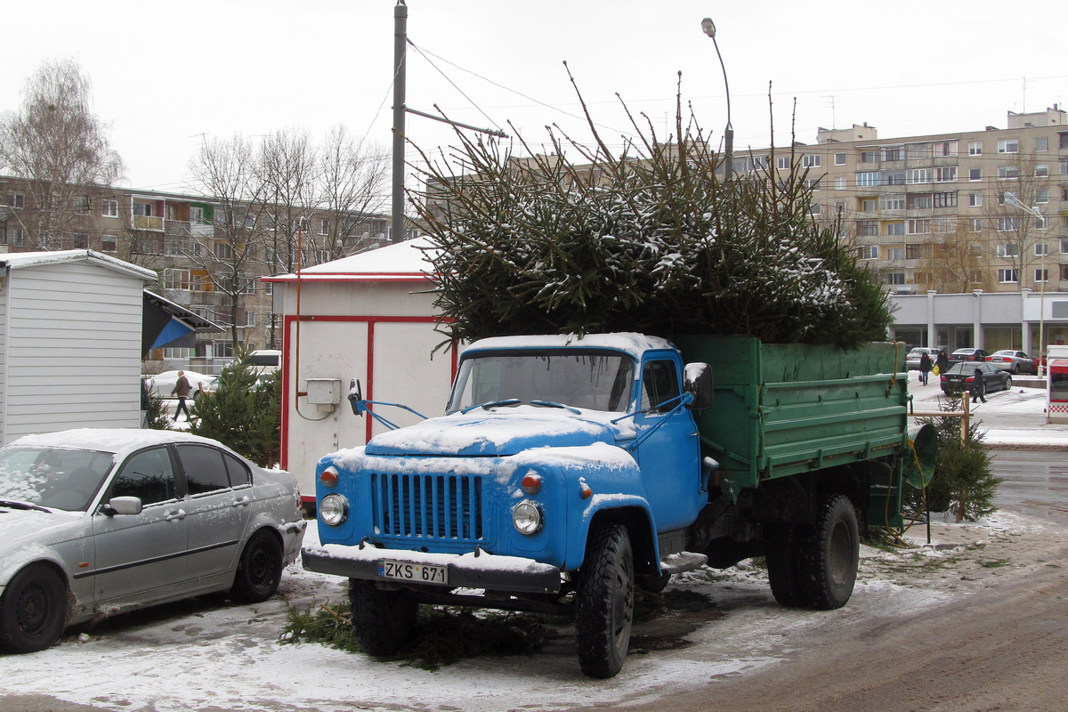 Литва, № ZKS 671 — ГАЗ-53-14, ГАЗ-53-14-01