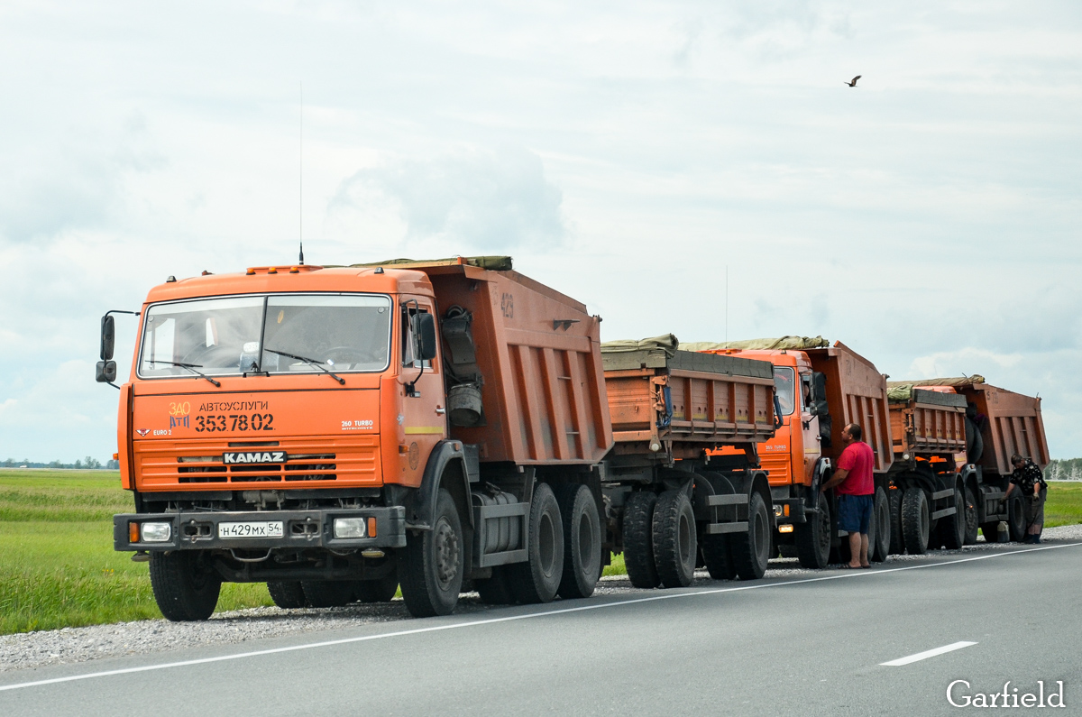 Новосибирская область, № Н 429 МХ 54 — КамАЗ-65115 [651150]