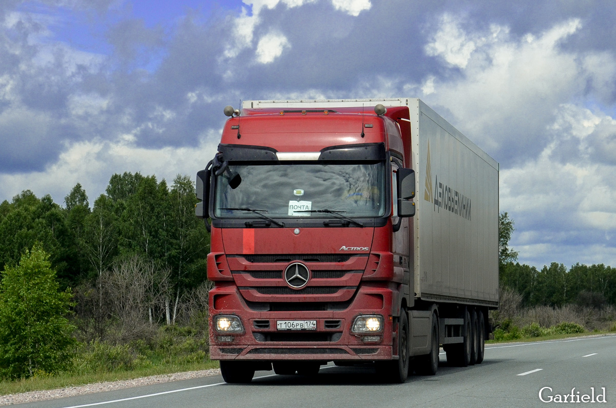 Челябинская область, № Т 106 РВ 174 — Mercedes-Benz Actros ('2009) 1844