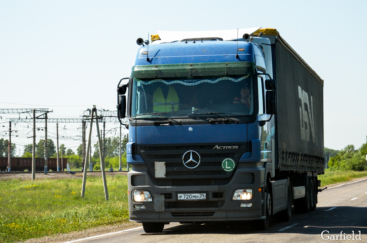 Калининградская область, № Р 720 МН 39 — Mercedes-Benz Actros ('2003) 1846