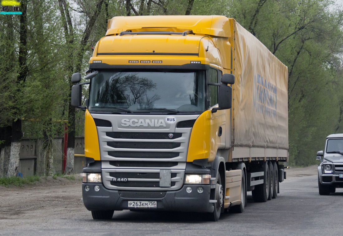 Московская область, № Р 263 КМ 750 — Scania ('2013) R440