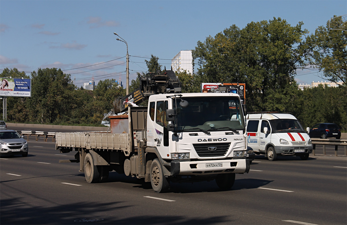 Красноярский край, № Х 472 КН 124 — Daewoo Novus