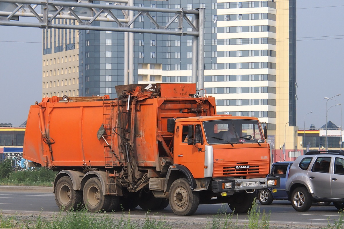 Ханты-Мансийский автоном.округ, № Т 800 СН 86 — КамАЗ-53215-15 [53215R]