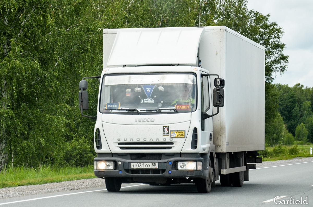 Омская область, № Н 031 ОХ 55 — IVECO EuroCargo ('2002)