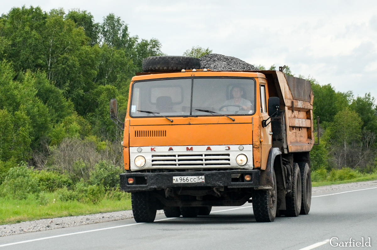 Новосибирская область, № А 966 СС 54 — КамАЗ-55111 [551110]