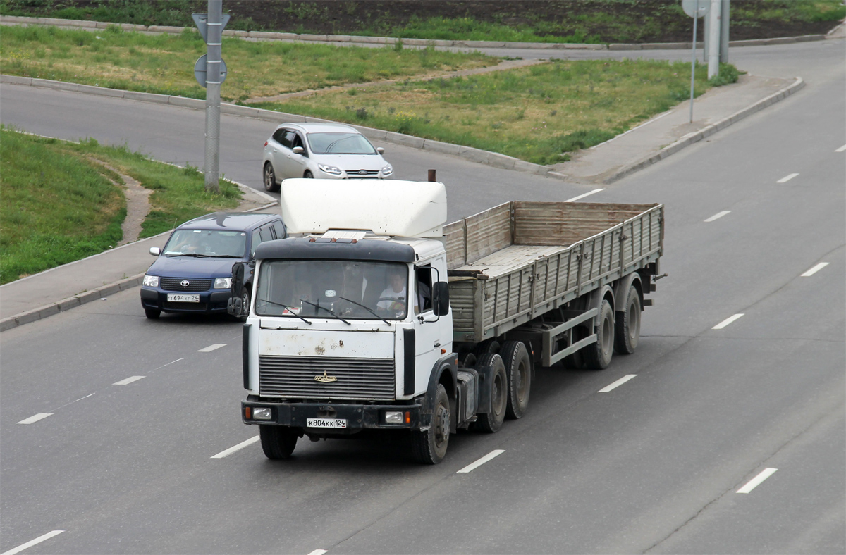 Красноярский край, № К 804 КК 124 — МАЗ-642208