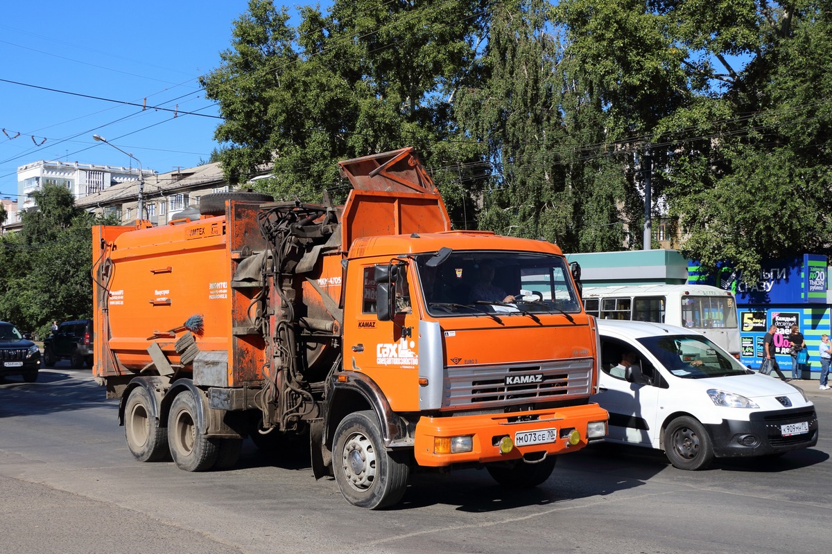 Томская область, № М 073 СЕ 70 — КамАЗ-65115-62