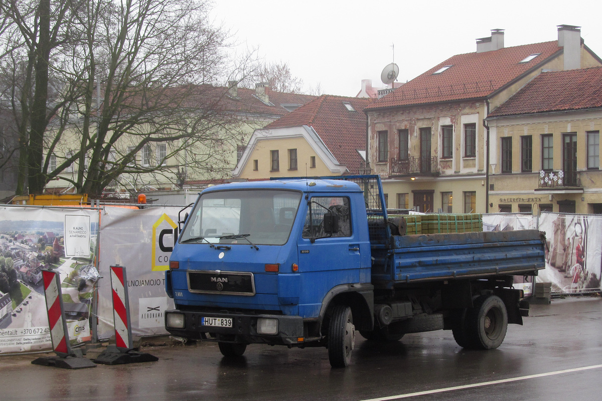 Литва, № HUT 839 — MAN Volkswagen G90