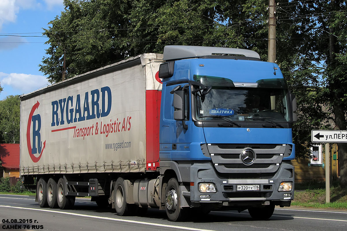 Санкт-Петербург, № Р 320 ТУ 178 — Mercedes-Benz Actros ('2009) 1844