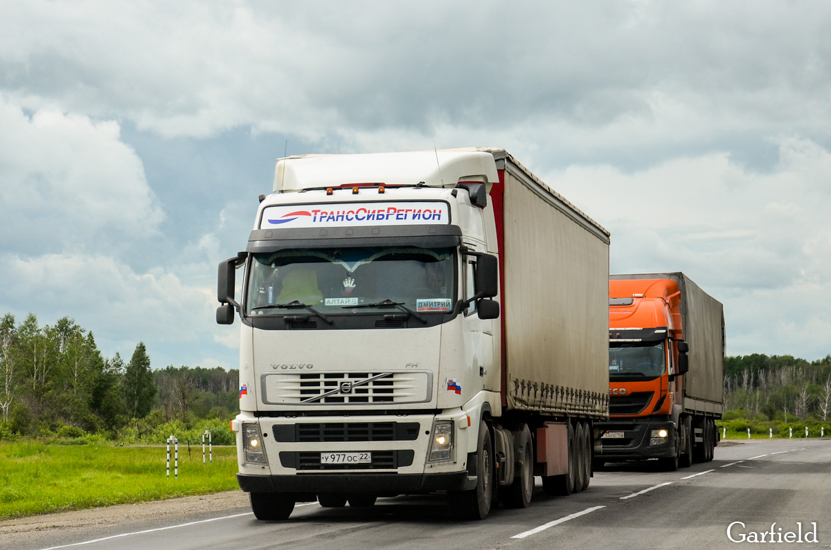 Алтайский край, № У 977 ОС 22 — Volvo ('2002) FH12.400