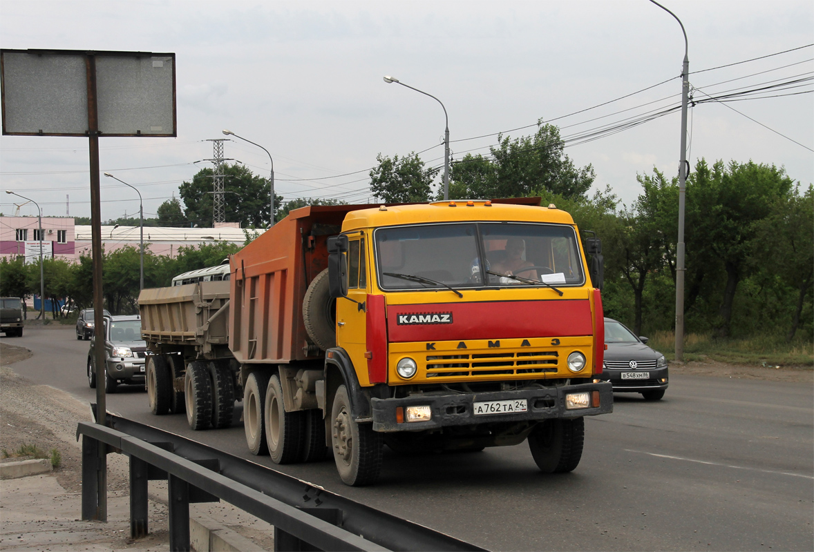 Красноярский край, № А 762 ТА 24 — КамАЗ-65115 [651150]