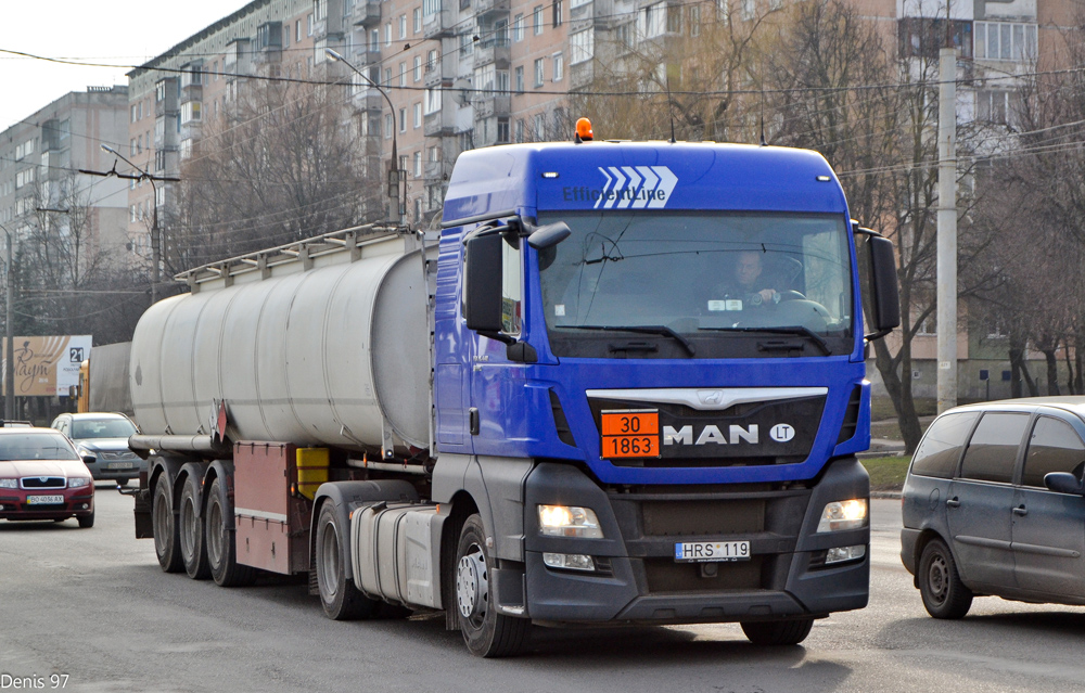 Литва, № HRS 119 — MAN TGX ('2012) 18.440