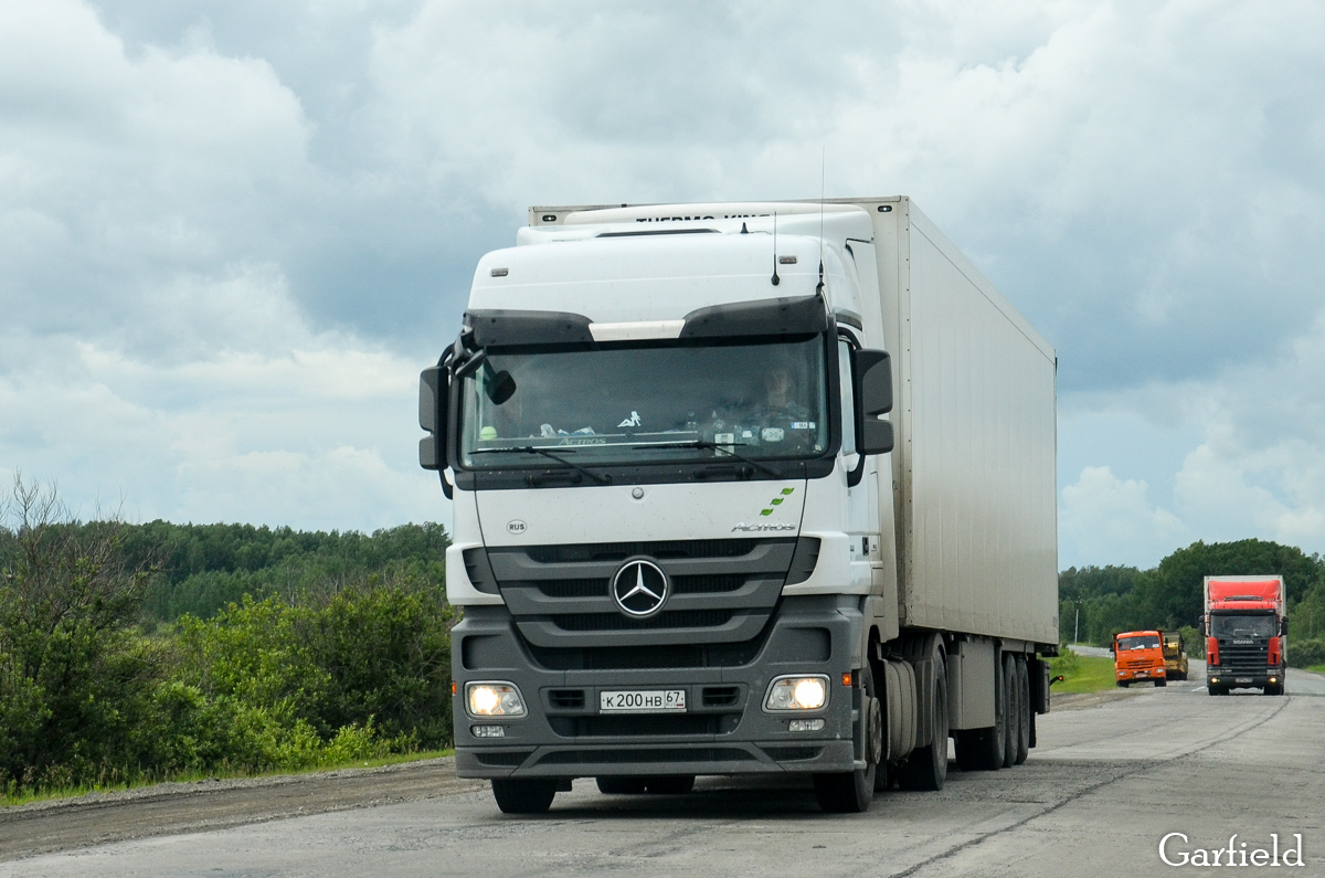 Смоленская область, № К 200 НВ 67 — Mercedes-Benz Actros ('2009) 1844