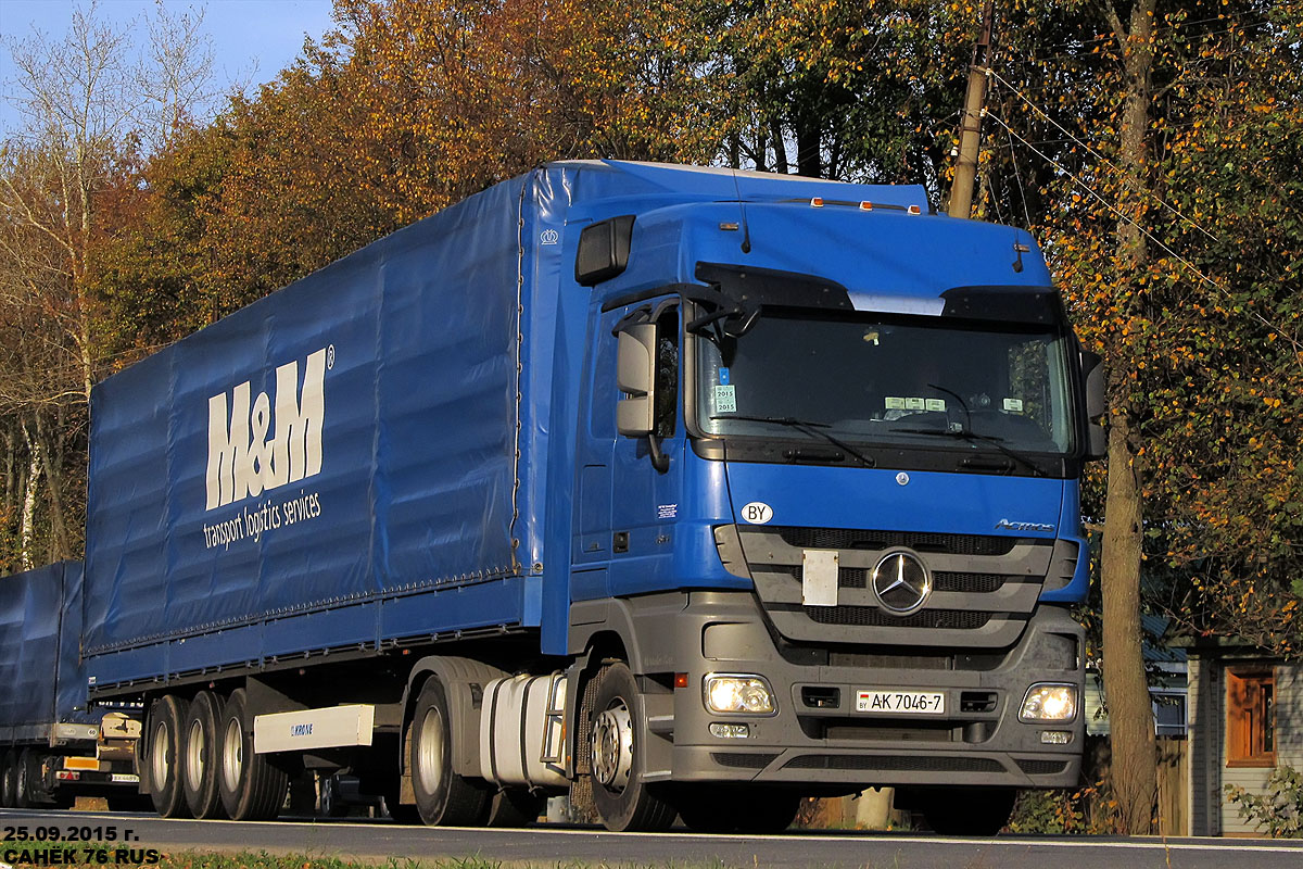 Минск, № АК 7046-7 — Mercedes-Benz Actros ('2009) 1841