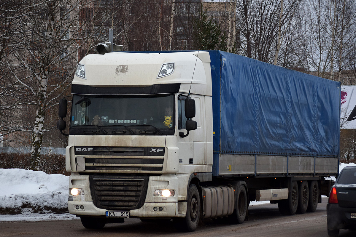 Латвия, № KA-515 — DAF XF105 FT