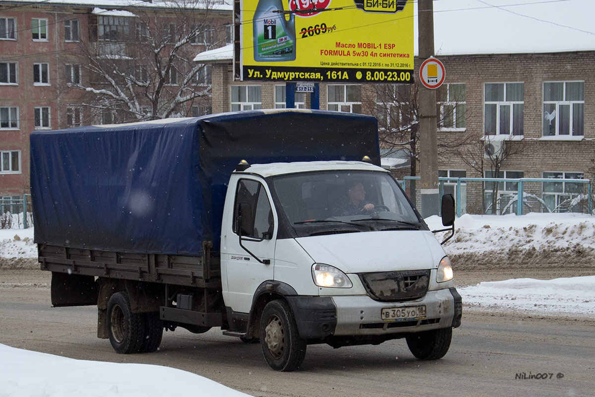 Удмуртия, № В 305 УО 18 — ГАЗ-331061 "Валдай"