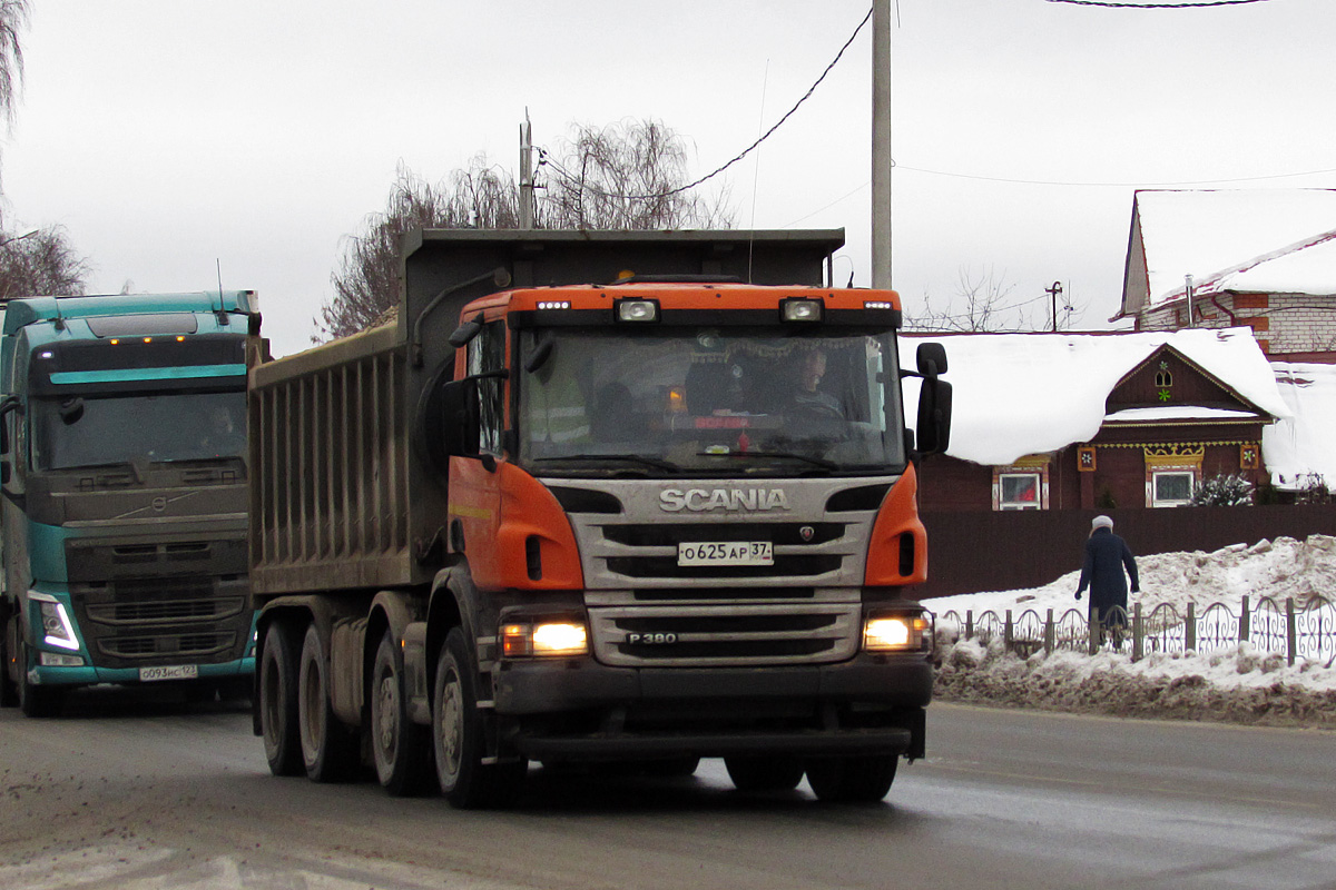 Ивановская область, № О 625 АР 37 — Scania ('2011) P380