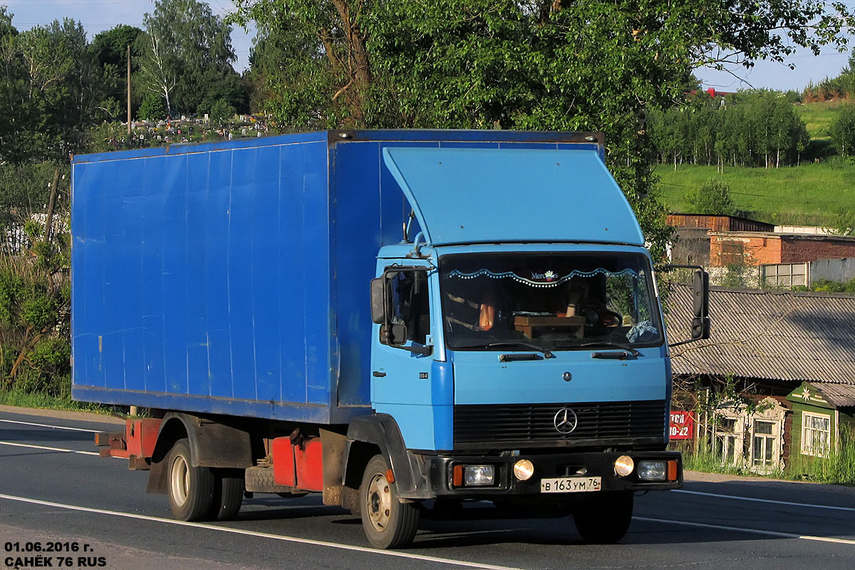 Ярославская область, № В 163 УМ 76 — Mercedes-Benz LK 814