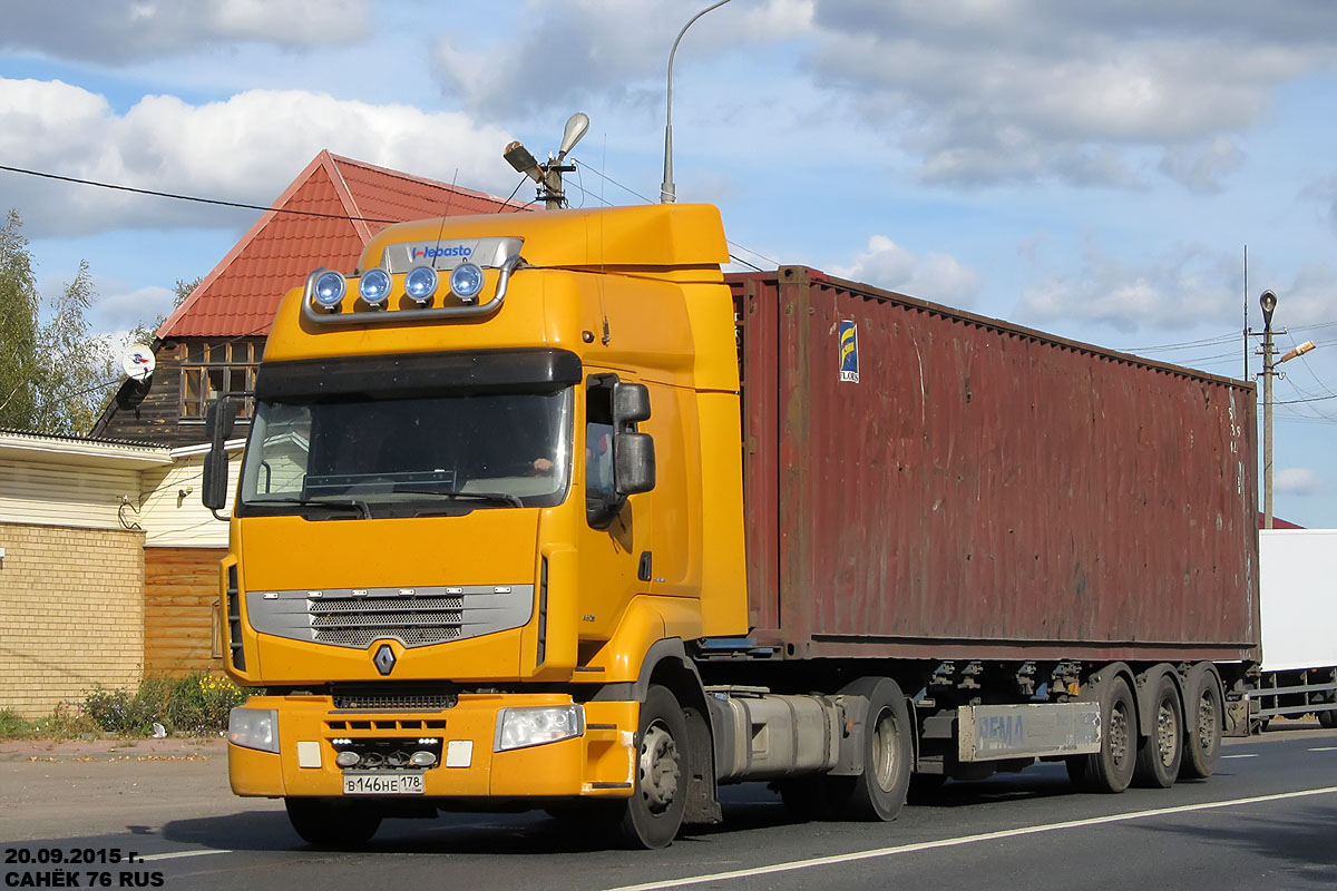 Санкт-Петербург, № В 146 НЕ 178 — Renault Premium ('2006)