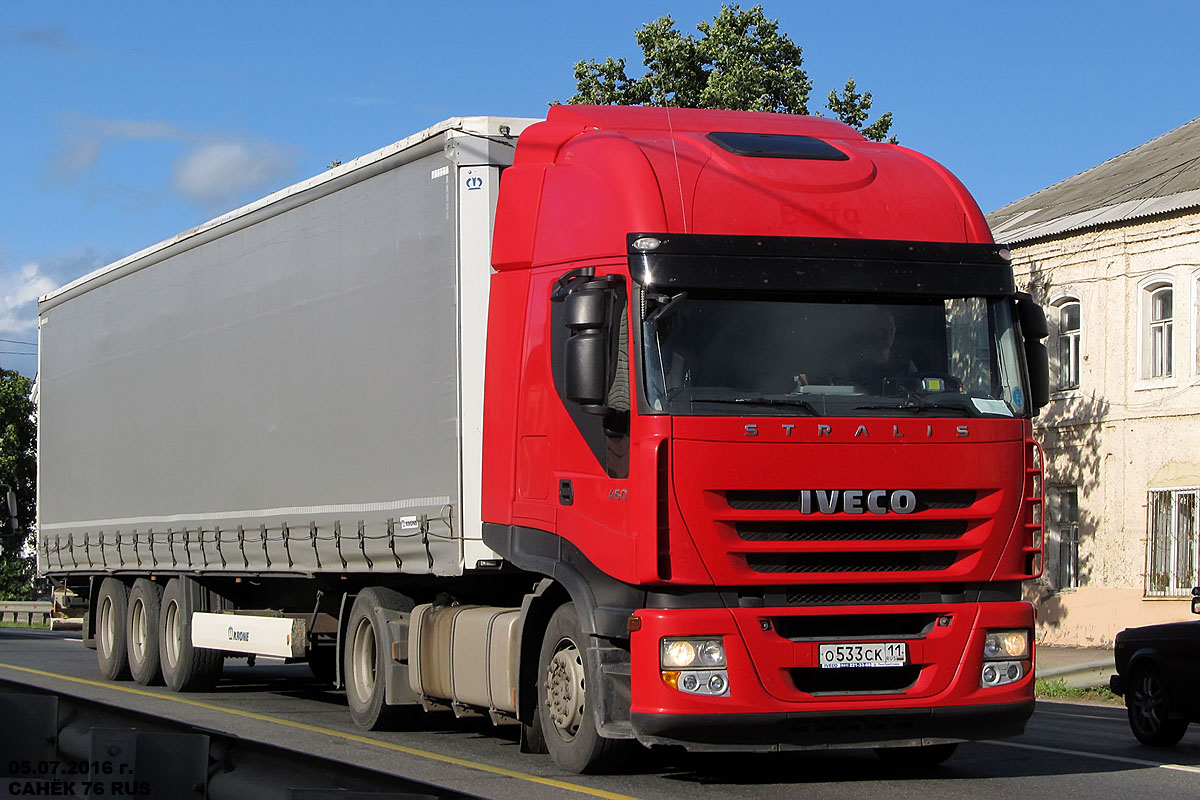 Коми, № О 533 СК 11 — IVECO Stralis ('2007) 450