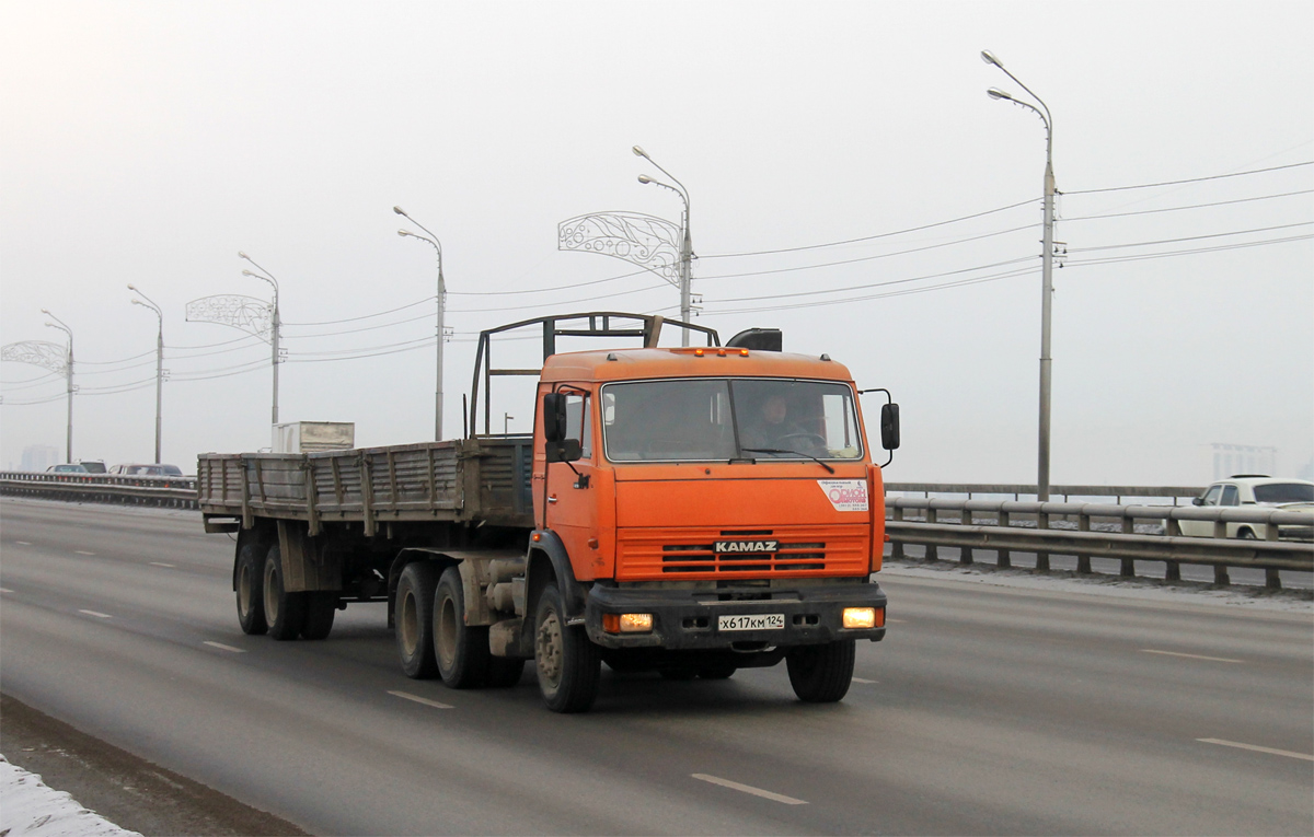 Красноярский край, № Х 617 КМ 124 — КамАЗ-54115-15 [54115R]