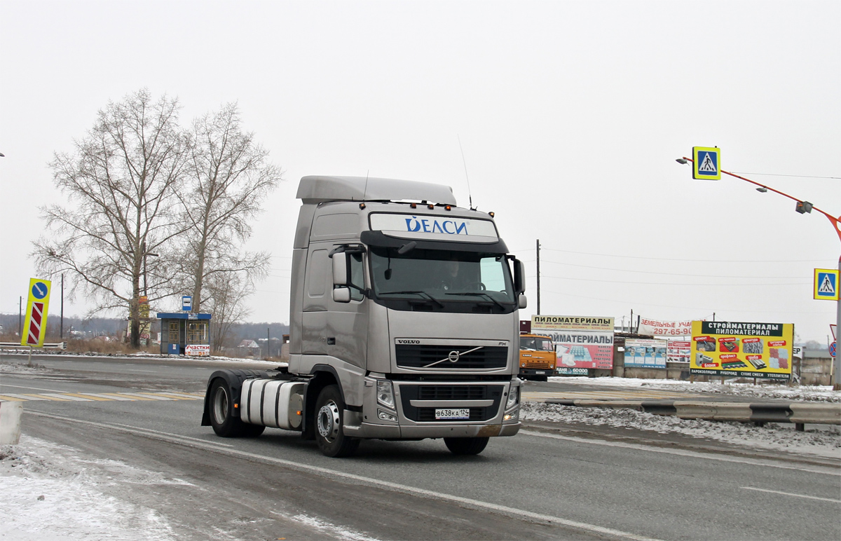 Красноярский край, № В 638 КА 124 — Volvo ('2008) FH.440 [X9P]