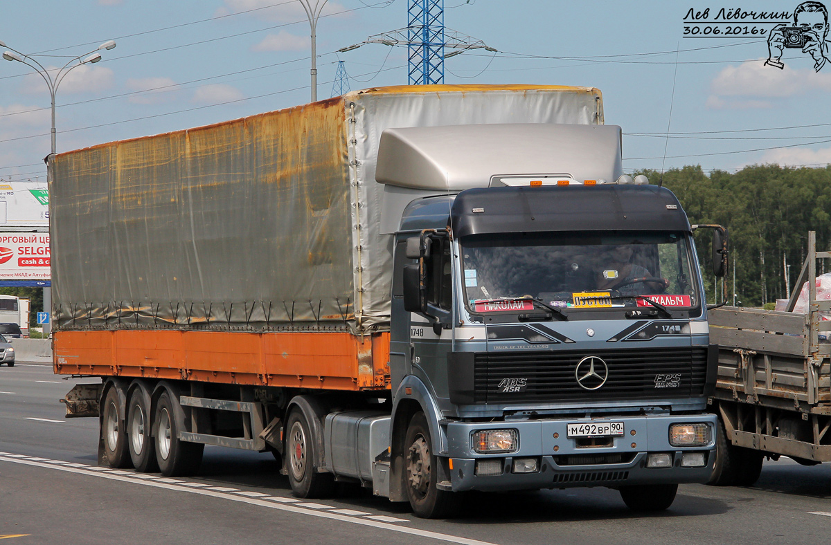 Московская область, № М 492 ВР 90 — Mercedes-Benz SK (общ. мод.)