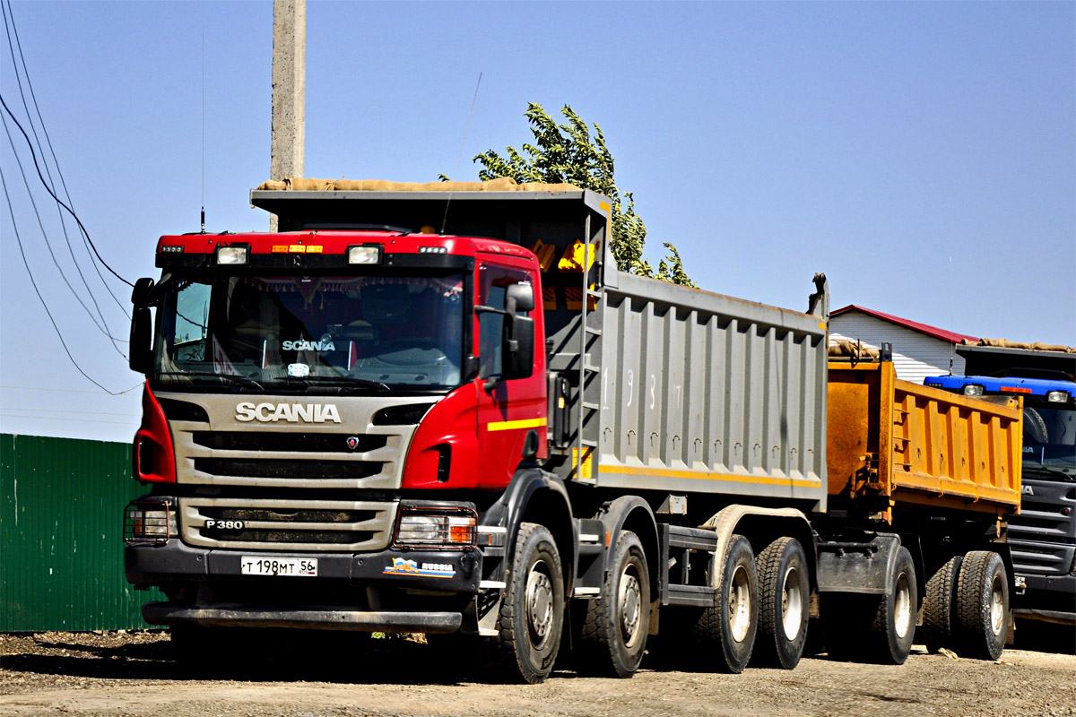 Оренбургская область, № Т 198 МТ 56 — Scania ('2011) P380