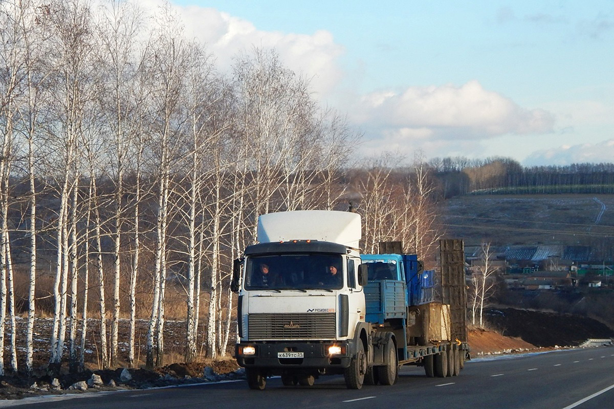 Белгородская область, № К 639 ТС 31 — МАЗ-5432A5