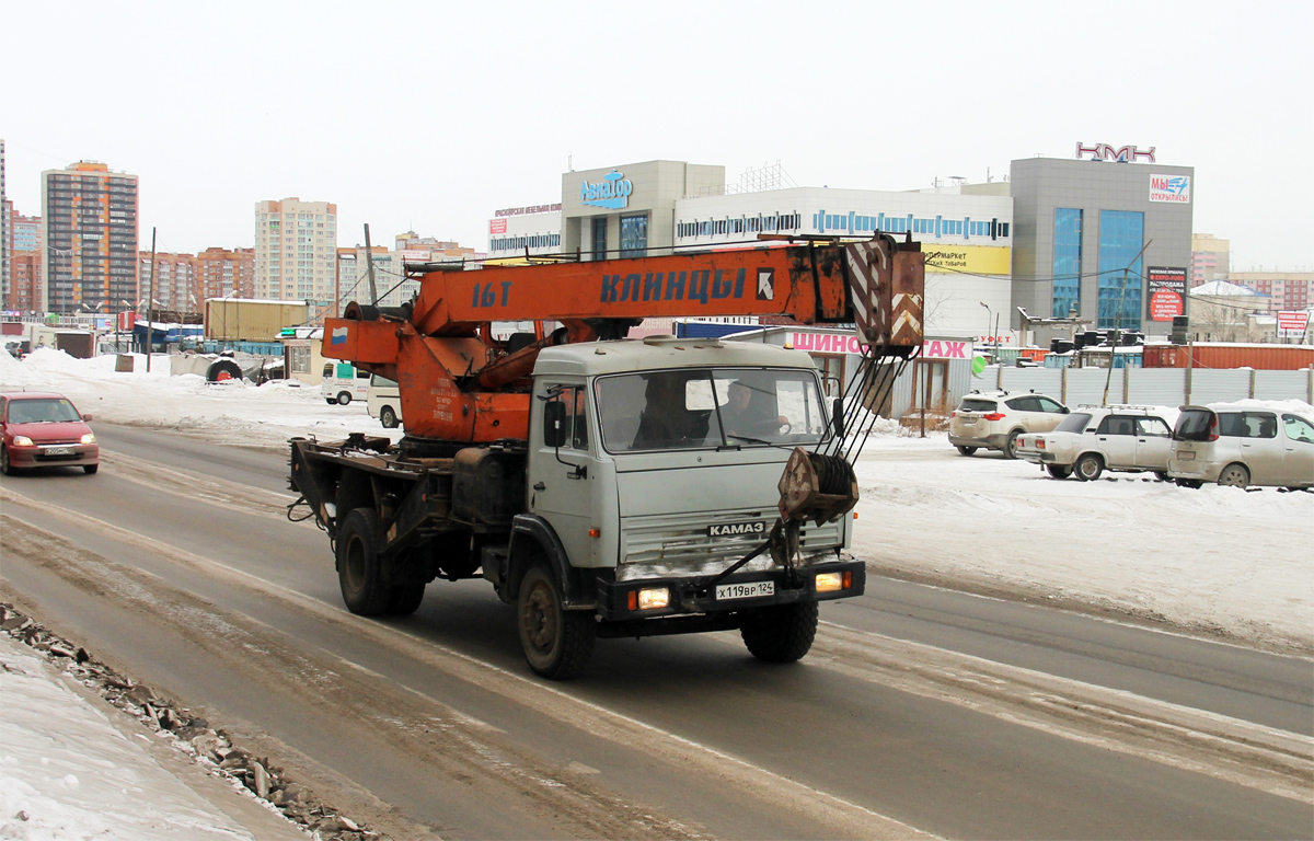 Красноярский край, № Х 119 ВР 124 — КамАЗ-43253-02 [43253C]