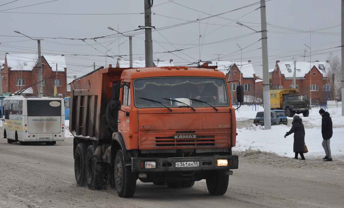 Омская область, № О 361 АН 55 — КамАЗ-65115 [651150]