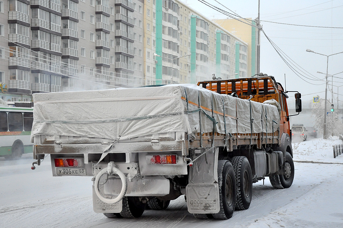 Бурятия, № У 306 КЕ 03 — BeiBen NG80 (общая модель)