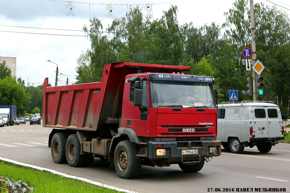 Нижегородская область, № У 799 НК 52 — IVECO EuroTrakker