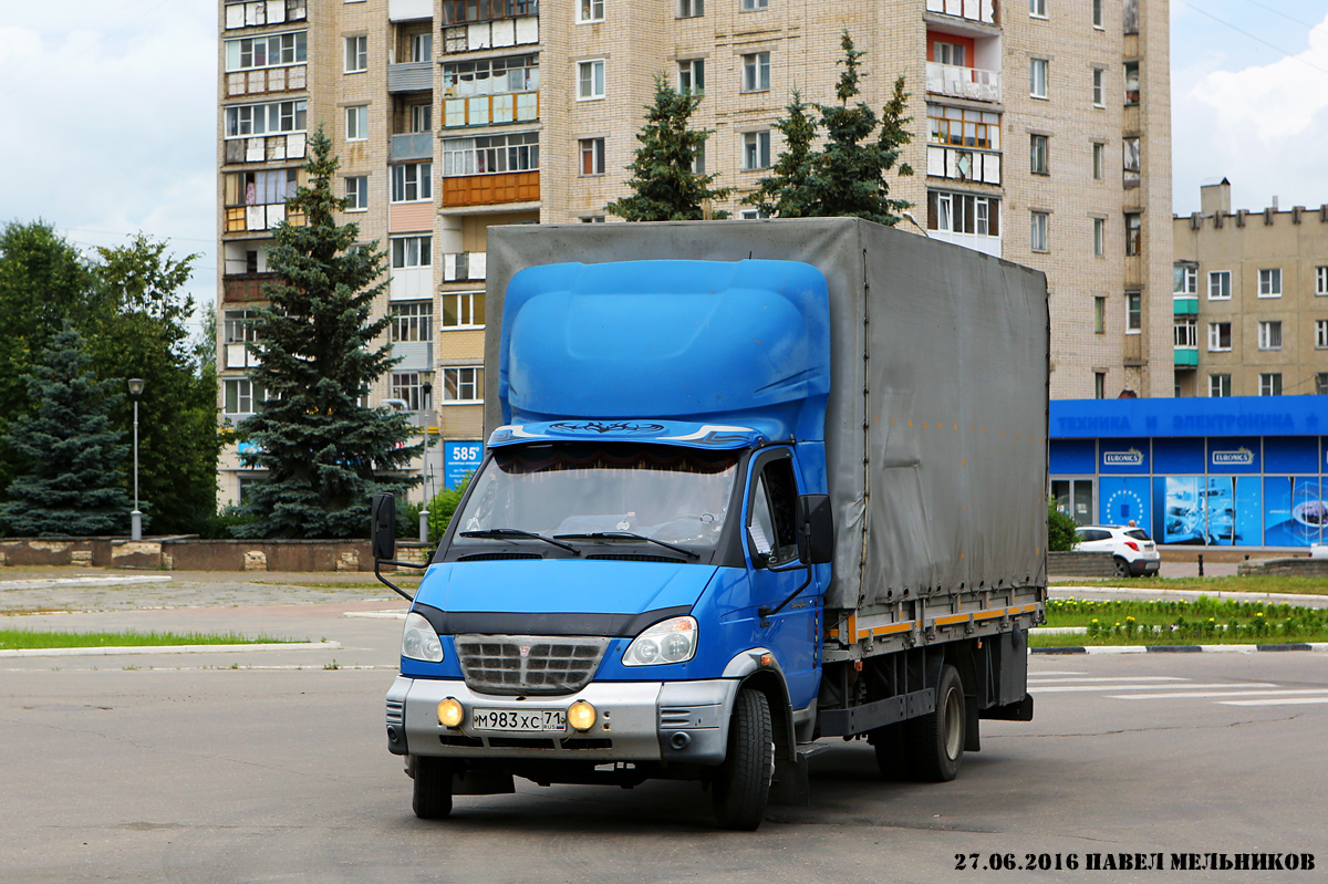 Тульская область, № М 983 ХС 71 — ГАЗ-331061 "Валдай"