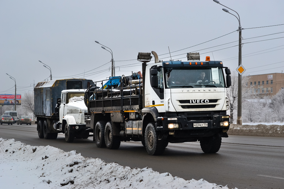 Волгоградская область, № А 034 КУ 134 — IVECO-AMT Trakker ('2007)