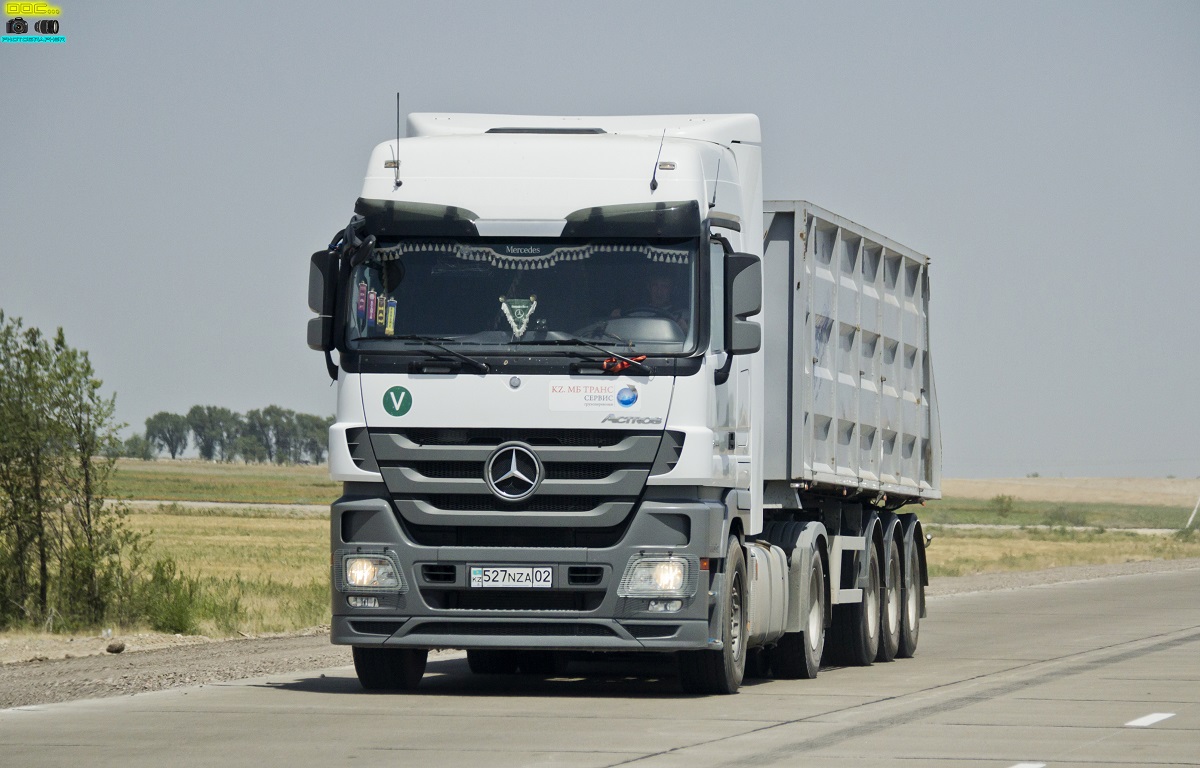 Алматы, № 527 NZA 02 — Mercedes-Benz Actros ('2009) 1844