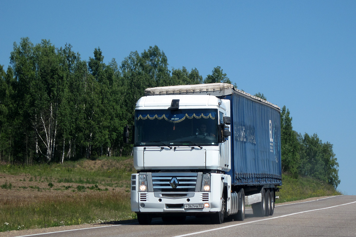 Омская область, № Р 367 РВ 55 — Renault Magnum ('2005)