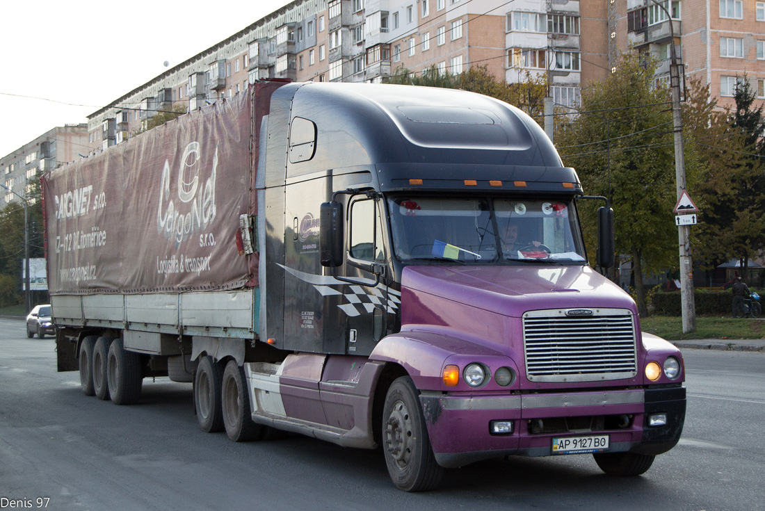 Запорожская область, № АР 9127 ВО — Freightliner Century Class