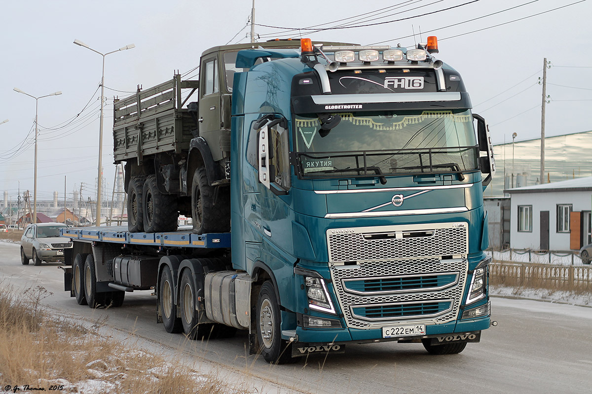 Саха (Якутия), № С 222 ЕМ 14 — Volvo ('2012) FH16.700